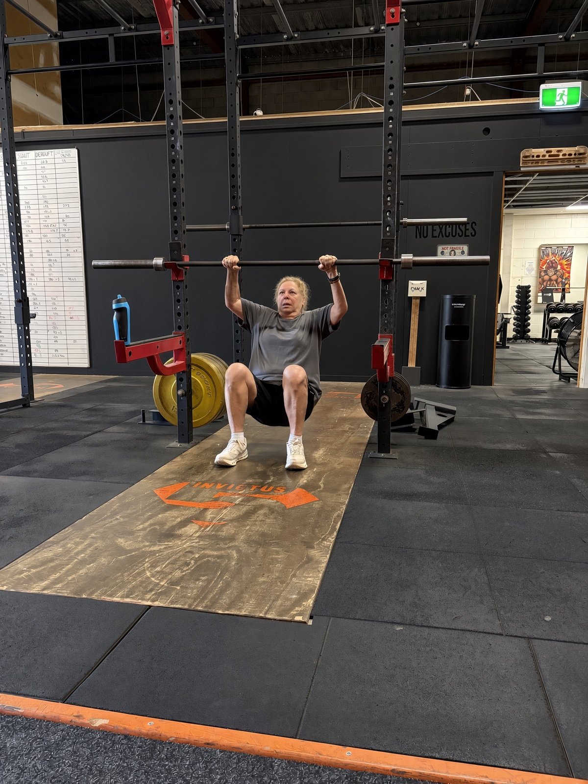 One-to-one squat session